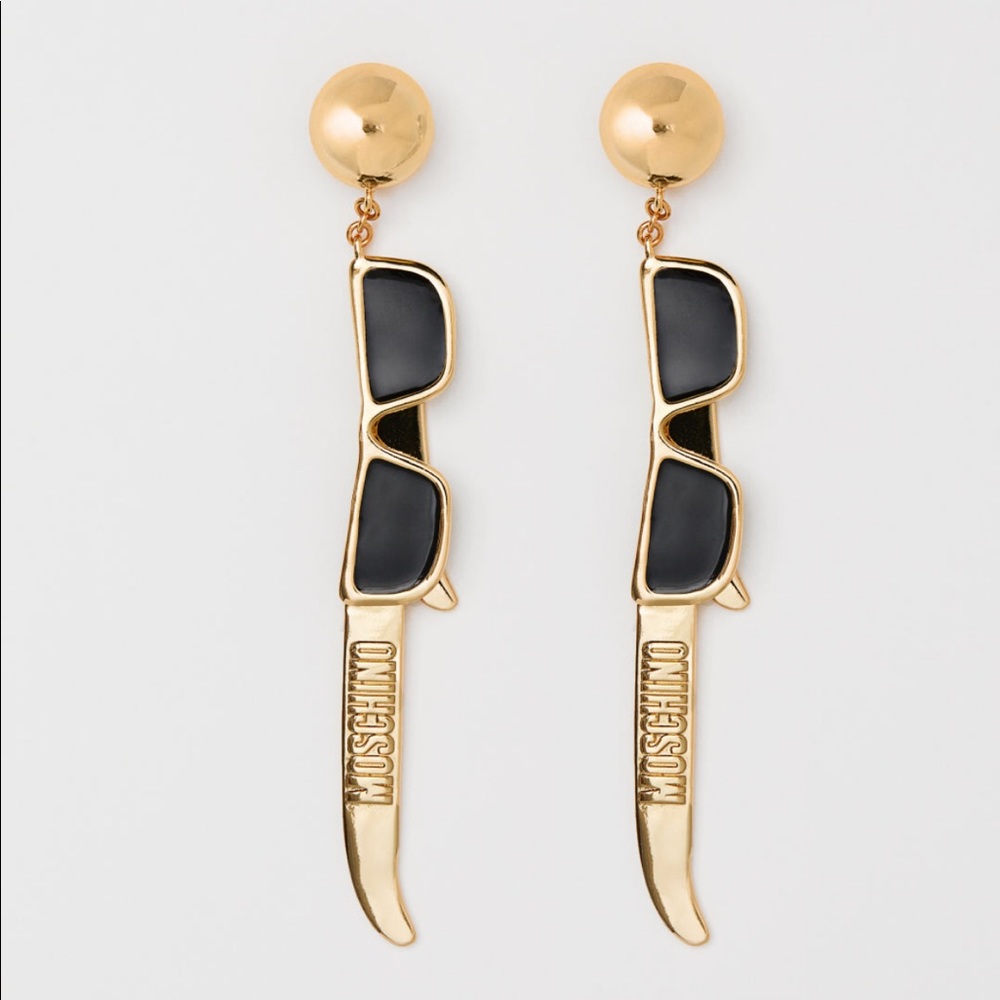 Moschino[TV] X H&M Gold-plated glasses SHIPS TODAY